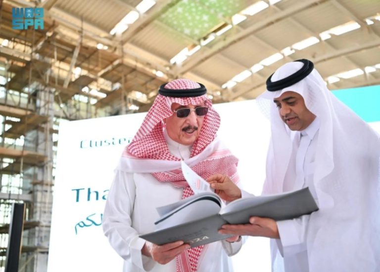 تفقد أمير جازان سير العمل في مشروع مطار الملك عبدالله الدولي الجديد بجازان