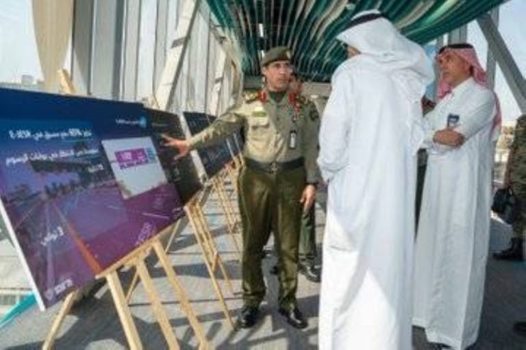 تفقد اللواء المربع جوازات جسر الملك فهد