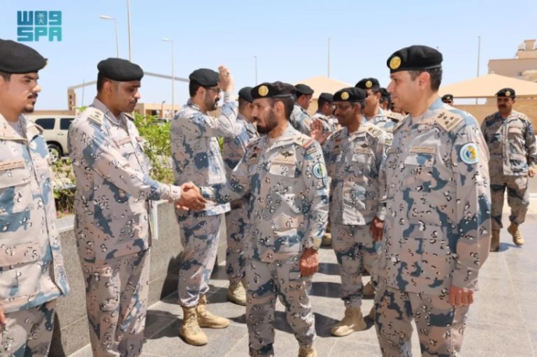 تفقد اللواء الودعاني مواقع حرس الحدود خلال موسم الحج 1446هـ