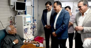 تفقد رئيس الوزراء مشروع مستشفى أورام طنطا الجديد