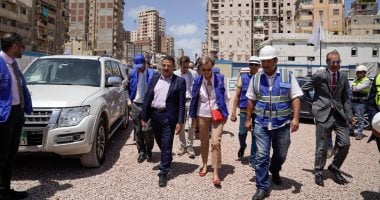 تفقد وفد وزارة التخطيط مشروعات الشراكة في الإسكندرية