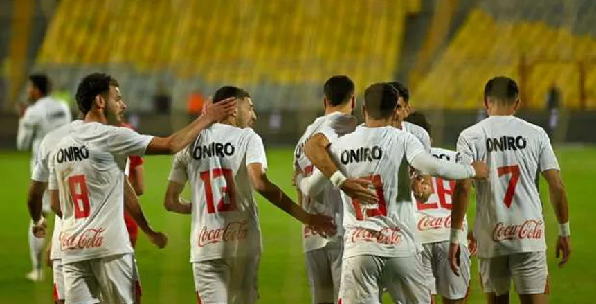 تقدم ناصر منسي بهدف مبكر في مباراة الزمالك والبنك الأهلي