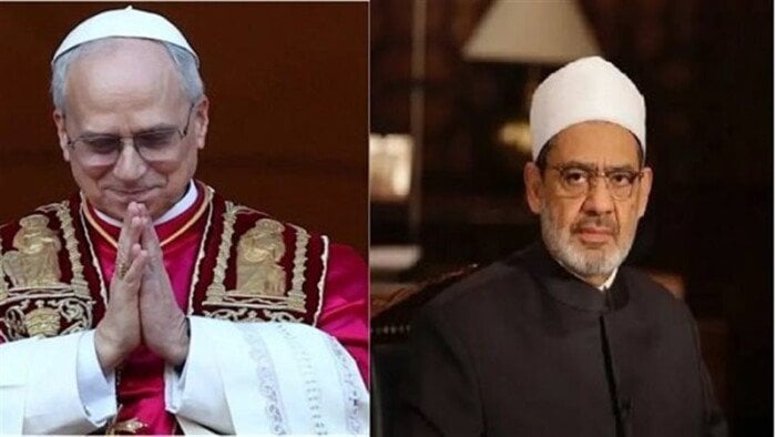 توافق شيخ الأزهر وبابا الفاتيكان على مواصلة مسيرة الحوار والأخوة الإنسانية