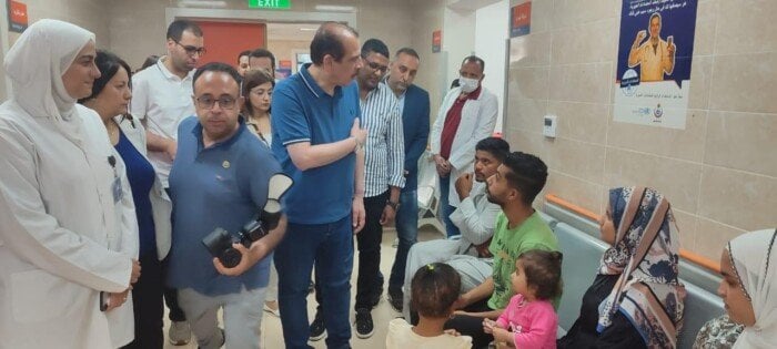 توجيهات جديدة من نائب وزير الصحة لصرف مكافأة للفريق الطبي بمستشفى حميات الغردقة