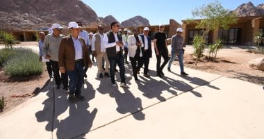 جولة ميدانية جديدة: وزير الإسكان يتفقد النزل البيئي والمنتجع الجبلي ضمن مشروع التجلي الأعظم في سانت كاترين
