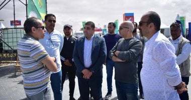 جولة ميدانية مكثفة لمسئولي الإسكان في كومبوند مزارين والشواطئ والمدينة التراثية بالعلمين الجديدة