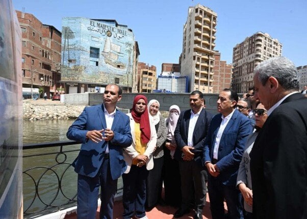 رئيس الحكومة يزور كورنيش ترعة القاصد في طنطا