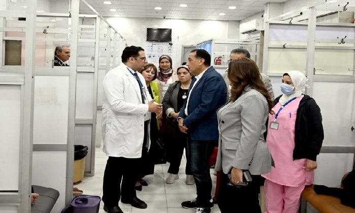 رئيس الوزراء يتفقد مركز أورام طنطا القديم خلال جولته بالغربية