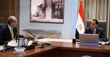 رئيس الوزراء يناقش مع وزير الاتصالات استعدادات تطبيق قانون الرقم القومي العقاري