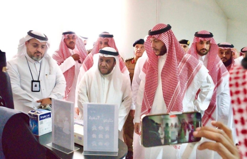 زيارة الأمير سعود بن نهار للتجمع الصحي بالطائف تبرز استعدادات الحج