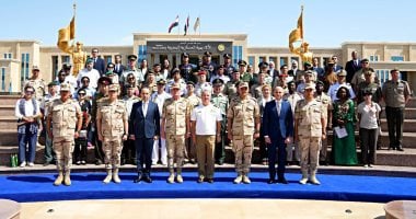 زيارة ملحقين عسكريين إلى الأكاديمية العسكرية ومشروعات قومية تنظمها القوات المسلحة