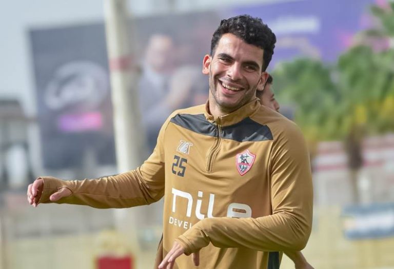 زيزو يخضع لتدريبات فردية خلال مران الزمالك