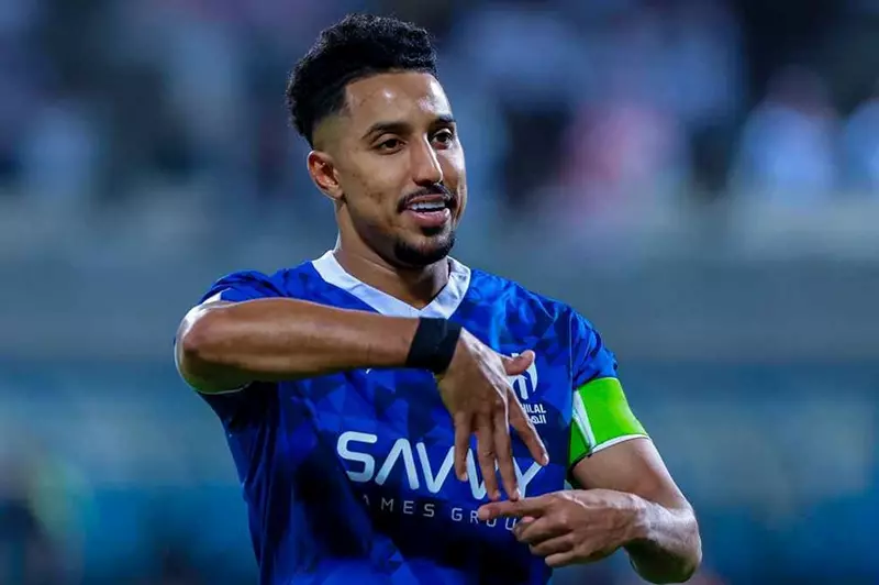 سالم الدوسري يتنافس مع 4 مرشحين آخرين على جائزة أفضل لاعب سعودي بدوري روشن