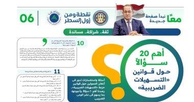 عشرون سؤالاً شائعاً حول قوانين التسهيلات الضريبية تجيب عنها المالية