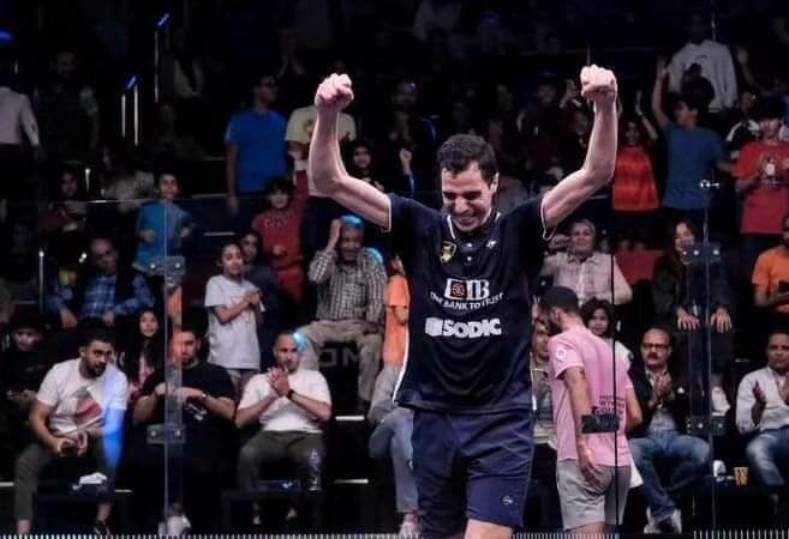 علي فرج وأمينة عرفي يحصدان جائزة الأفضل في أبريل من رابطة محترفي الإسكواش