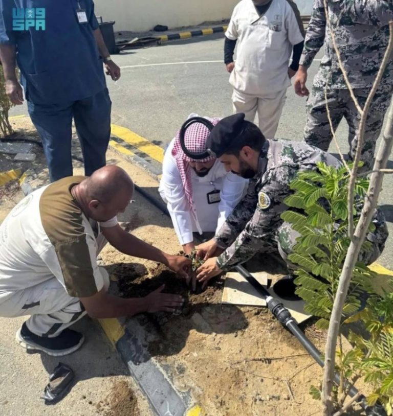 مبادرة تشجير جديدة في سجن حدّا بالتعاون مع بيئة جدة