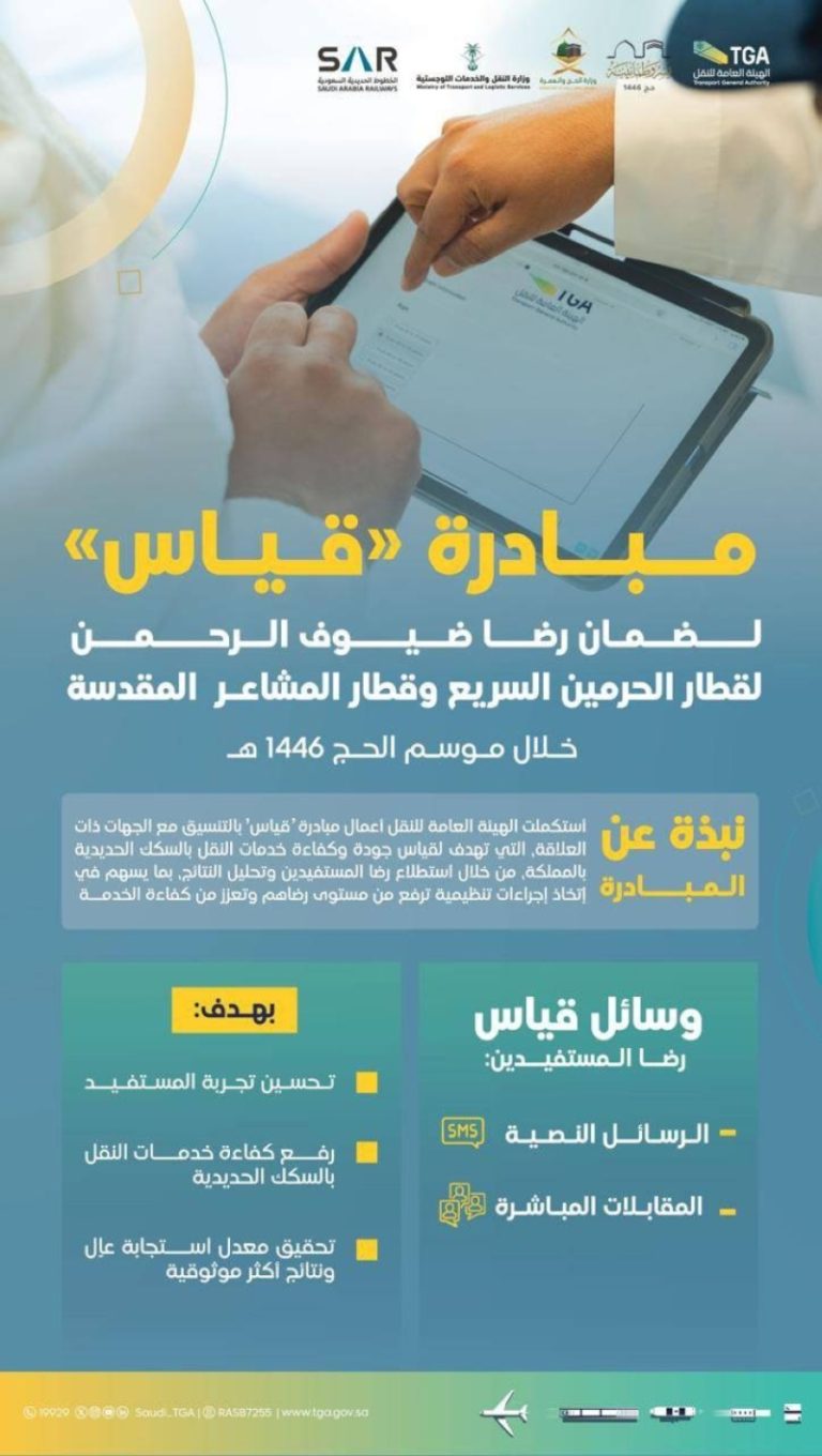 مبادرة قياس تنطلق من هيئة النقل