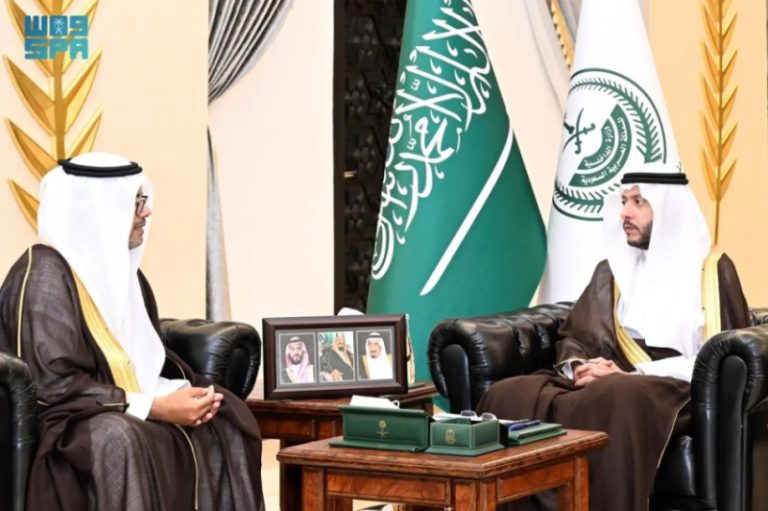 محافظ الطائف يرحب بمدير مكتب المؤسسة العامة للري