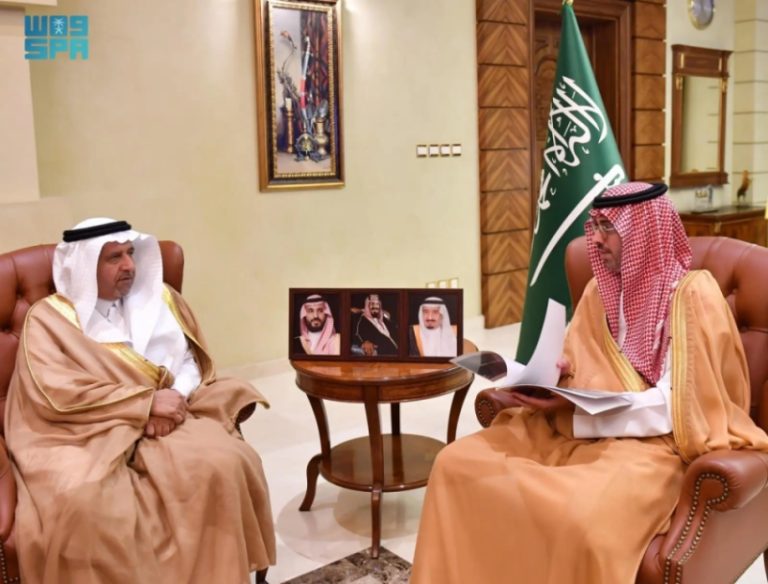 محافظ جدة يستقبل نائب وزير النقل والخدمات اللوجستية