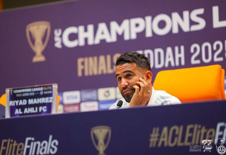 محرز يعد جماهير الأهلي بقرب تحقيق الحلم وإسعادهم باللقب الآسيوي