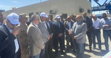 مدبولي يزور المحطة الأكبر في شرق المتوسط بقدرة استيعابية تصل إلى 7 ملايين حاوية