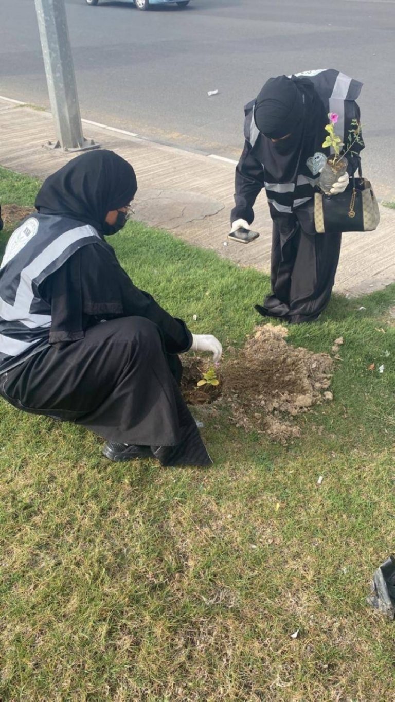 مشاركة واسعة.. طقس الطائف يحتفي بزراعة 200 شتلة مع 80 متطوعًا