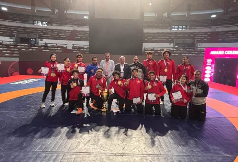 منتخب مصر للمصارعة الرومانية تحت 20 عاماً يحصد كأس البطولة الأفريقية