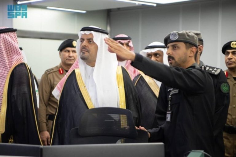 نائب مكة يزور المشاعر المقدسة استعداداً لموسم الحج