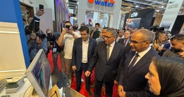 نائب وزير الإسكان يطلق معرض المياه والصرف الصحي والبنية التحتية WATREX EXPO