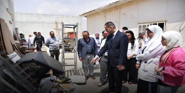نائب وزير الصحة يقوم بجولة مفاجئة في المنشآت الصحية بمدينة الشروق