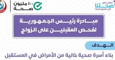 وزارة الصحة تطلق خطاً ساخناً للاستفسار عن مبادرة فحص المقبلين على الزواج