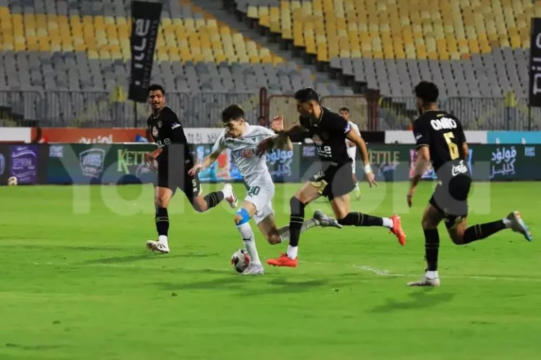 يغيب دغموم عن صفوف المصري في مواجهة الأهلي بالدوري
