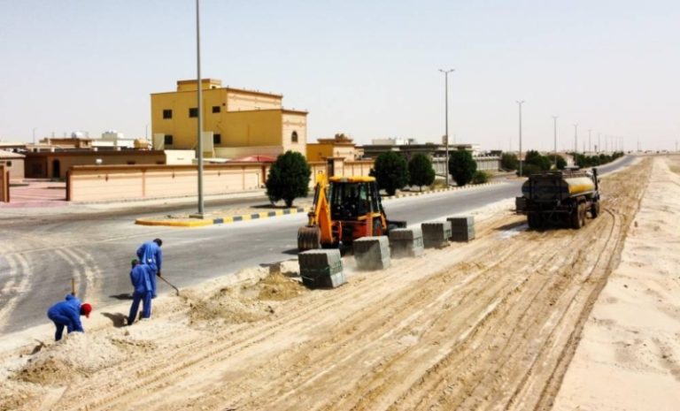 أعمال تنفيذ ممشى رياضي نموذجية تنطلق في النعيرية