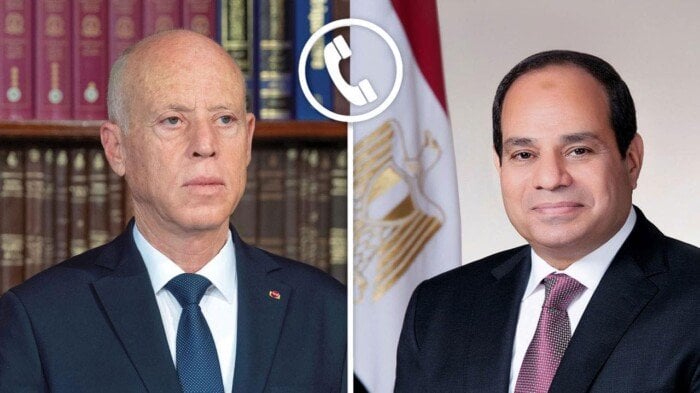 اتصال هاتفي بين السيسي ونظيره التونسي بمناسبة عيد الأضحى