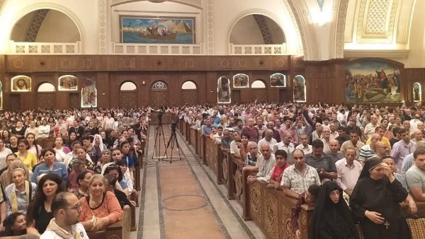 احتفال جماهيري مهيب بعيد نياحة الأنبا أبرآم بالفيوم | صور