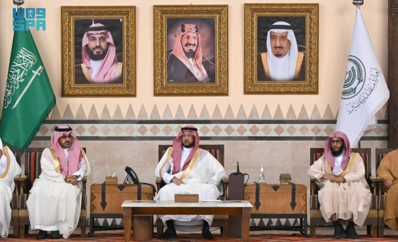 استقبال نائب أمير عسير للمهنئين بعيد الأضحى