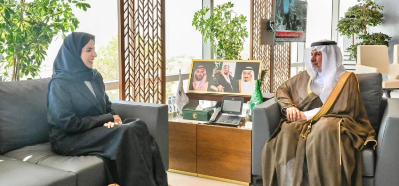 الربيعة يجتمع بسفيرة المملكة في بولندا