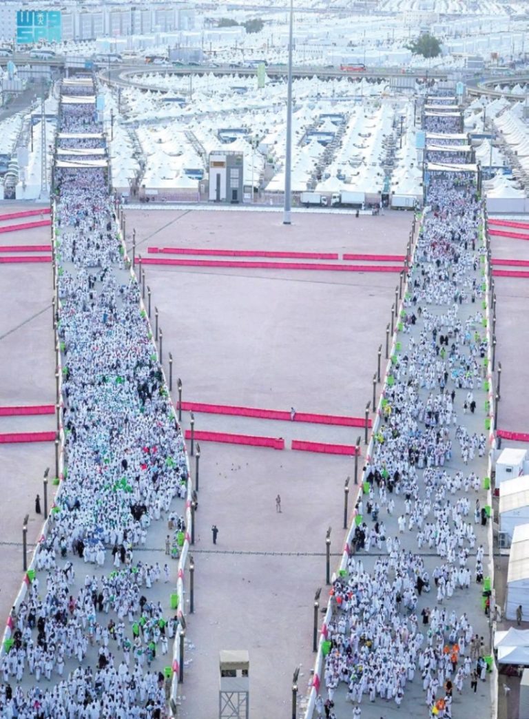 السعودية تثبت ريادتها في إدارة الحشود خلال الحج