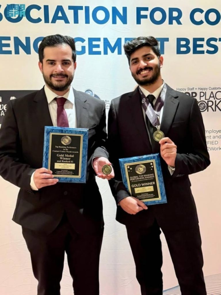 “الطيران المدني” تحقّق إنجازًا ذهبيًا مزدوجًا
“الطيران المدني” تكتسح الجو بجائزتين ذهبيتين
“الطيران المدني” ترفرف بأجنحة الذهب
“الطيران المدني” تضاف لرصيدها جوائز ذهبية جديدة
“الطيران المدني” تتألّق بفوزها بجائزتين ذهبيتين