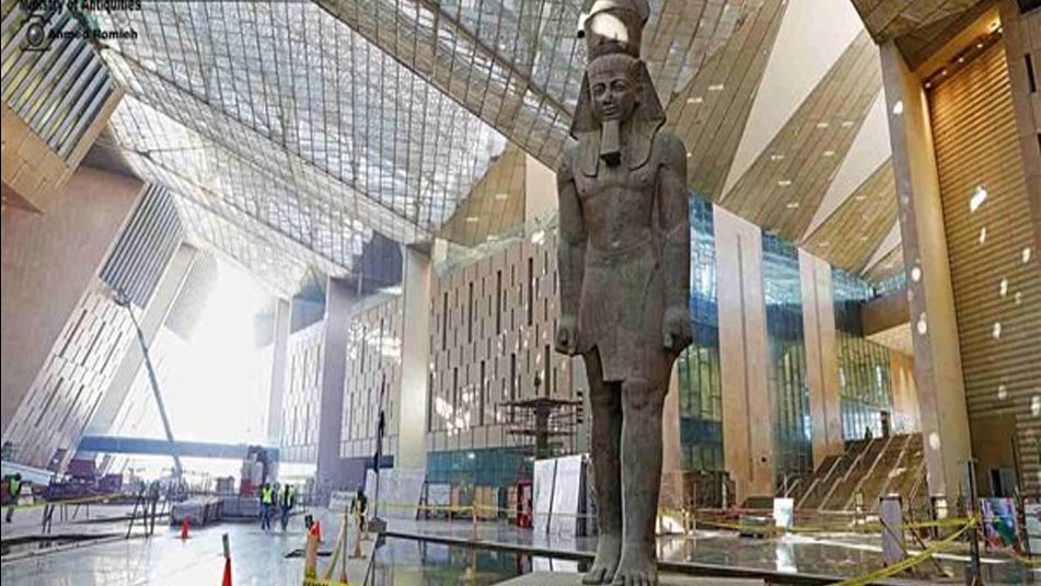 المتحف المصري الكبير يغلق أبوابه استعدادًا للافتتاح الرسمي بعد 20 يومًا