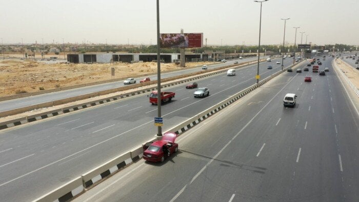 «النقل» تطالب المواطنين بتجنب استخدام حارة الأتوبيس الترددي