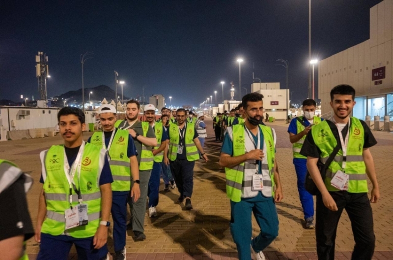 انطلاق البرنامج الصحي التطوعي بالحج بـ 110 فرق في المشاعر المقدسة