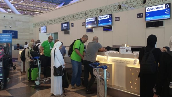 بدء عمليات التفويج: 28 رحلة جوية تحمل 2200 حاج حتى الآن