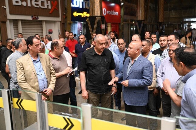 بعد انتهاء إجازة عيد الأضحى.. كامل الوزير يقوم بتفقد محطة مصر