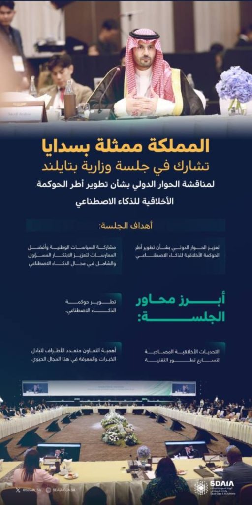 تجربة المملكة في الذكاء الاصطناعي تثير اهتمام المشاركين في منتدى بتايلند