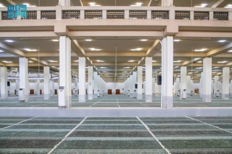 تجهيز مسجد نمرة بمشعر عرفات بـ 125 ألف متر مربع من الخدمات الإسلامية