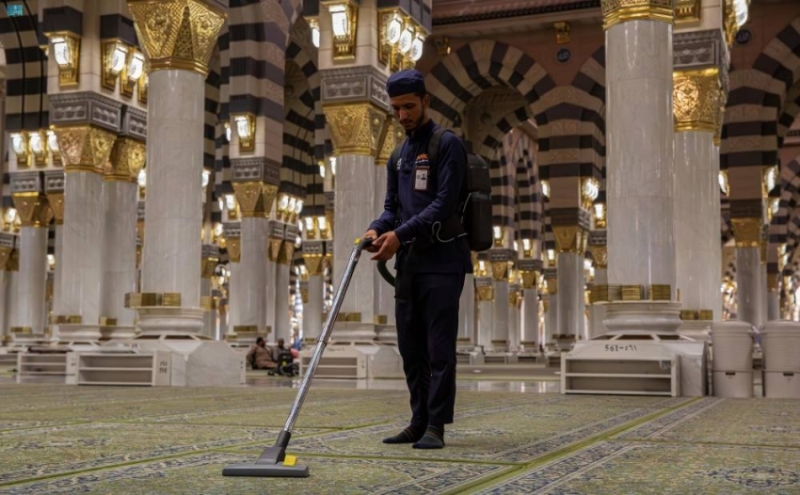 تسهيلات جديدة لحركة الحشود وزيارة الروضة في المسجد النبوي