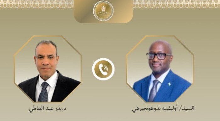 تعزيز التعاون الثنائي: وزير الخارجية يناقش مع نظيره الرواندي العلاقات المشتركة