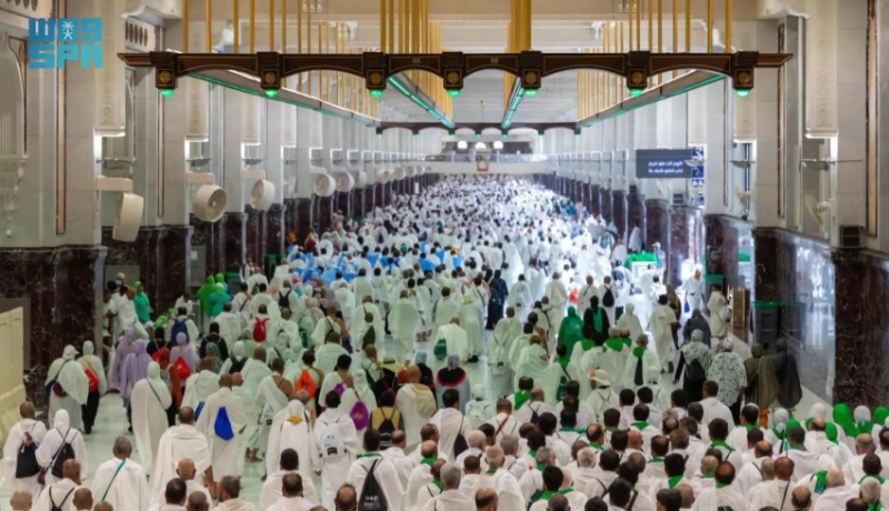 تفعيل منظومة تبريد جديدة للحرمين استعدادًا لحج 1446هـ بطاقة 155,000