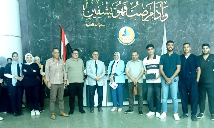 تفقد عميد طب كفر الشيخ المستشفى الجامعي خلال عطلة عيد الأضحى